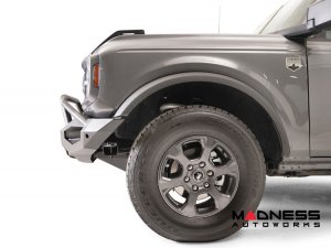 Ford Bronco Front Bumper - Fab Fours - Matrix - w/ Pre-Runner Guard Ford Bronco Front Bumper - Fab Fours - Matrix - w/ Pre-Runner Guard